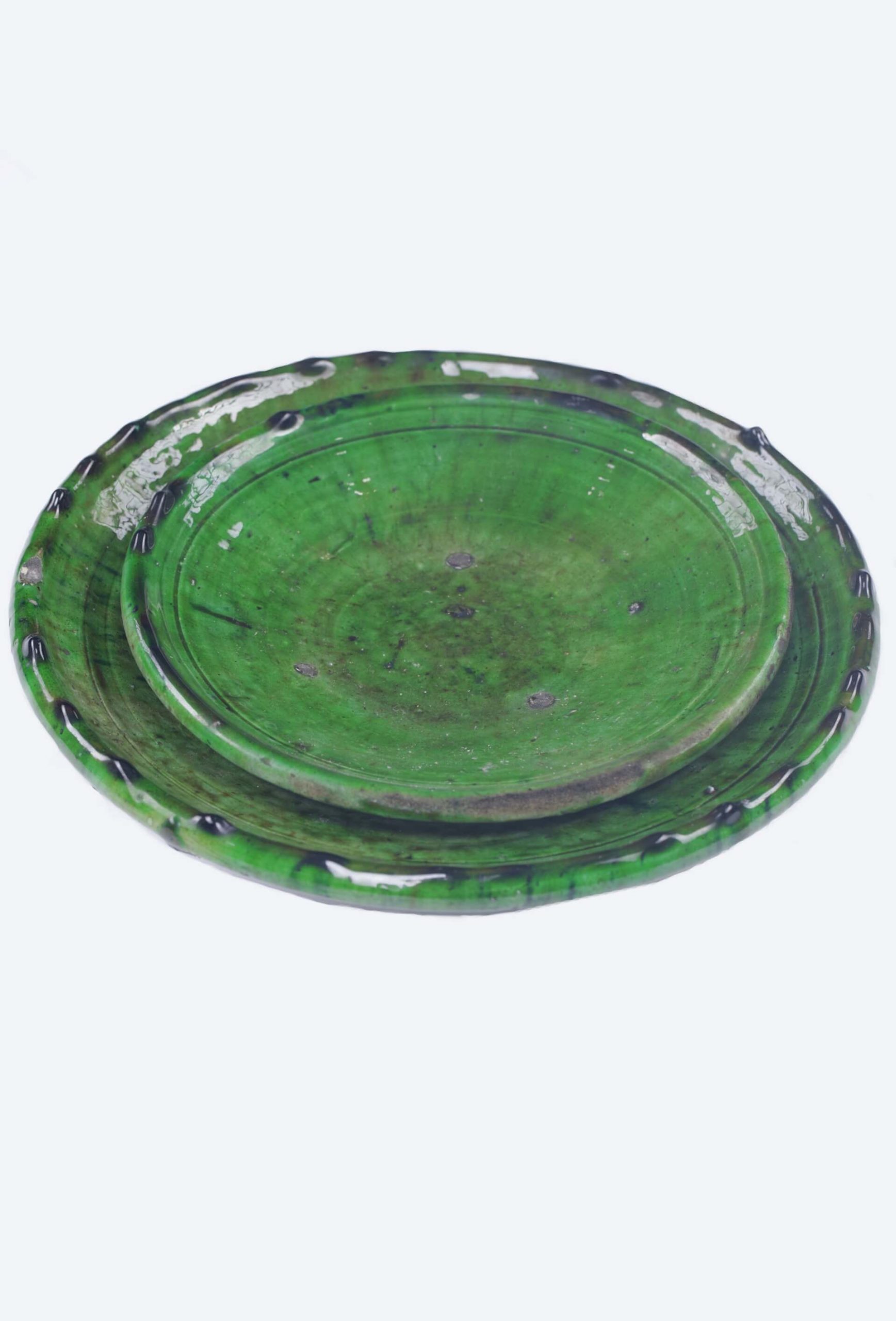 Emerald plate 20cm